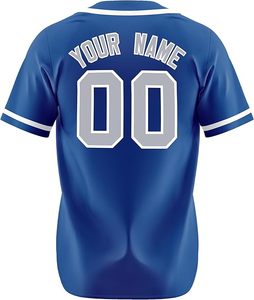 Vente en gros OEM uniforme de baseball personnalisé de haute qualité Maillot de baseball Maillots de baseball simples - Product Image 6