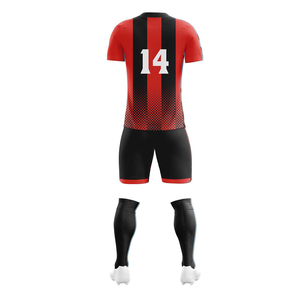 Sportswear Soccer Shirts Football Jerseys Manufacturer Custom Soccer Tracksuit Sublimation Soccer Jersey Training Uniform Sets - Product Image 6