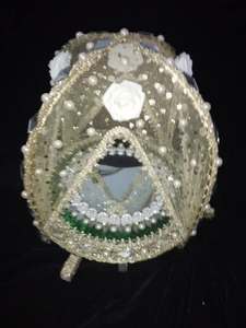 Platos Mahndi y rasam recién llegados 2025 Fancy Net Gift Mehndi Basket Bandeja DE BODA Platos Mahndi DE BODA + platos rasam - Product Image 3