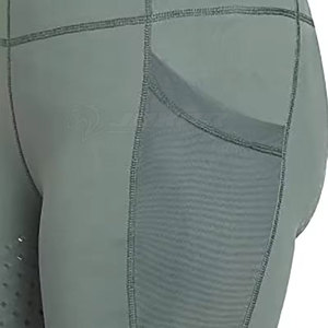 Pantalones de mujer con cintura alta y diseño duradero para montar a caballo - Product Image 6