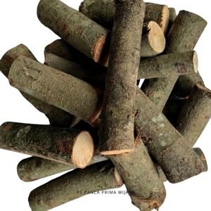 แท่งไม้ฟืนสีดำทรงกลม35ซม. สำหรับแคมป์ไฟบาร์บีคิวสูบบุหรี่เป็นเวลานาน - Product Image 3