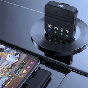 Microphone cravate sans fil de qualité export, type C, pour téléphone portable, interview, podcast, vlog, disponible dans le monde entier - Product Image 2