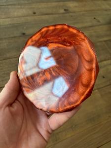 Posavasos de resina epoxi de lujo hechos a mano a la perfección Posavasos epoxi de alta calidad con acabado brillante para el hogar Sueños Impresionante de resina epoxi - Product Image 2