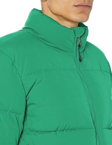 Doudoune Matelassée à Capuche pour Homme Manteau d'Hiver Vert - Product Image 4