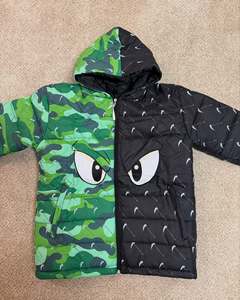 Chaqueta acolchada por sublimación de diseño personalizado de tendencia para hombre, ropa de invierno de moda exterior informal con tela de lona para la temporada de otoño - Product Image 1