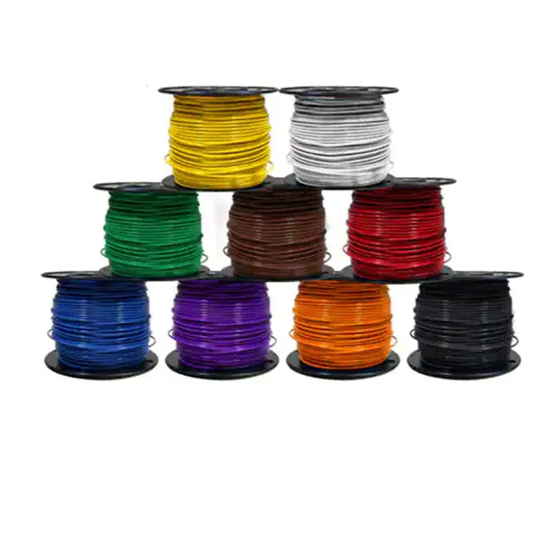 Nylon Jacket Electrical Cable 14awg 12 10 8 6 4 3 2 1 awg 1/0 2/0 3/0 4/0 THHN/THWN/THWN-2 Building Wire