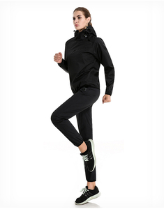 Wholesale <b>White</b> High Quality Casual Plus Size <b>2</b> <b>Pieces</b> Silk Women Tracksuit Sweat Pants Sweat Suit <b>Sets</b> - Product Image 2