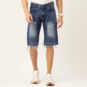 Online Selling Amazing Quality Newest Style <b>Men</b> <b>Jeans</b> Shorts Pakistan Manufacturer Regular Fit Cheap Price <b>Men</b> Denim Shorts - Product Image 1