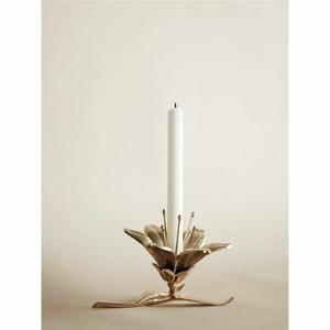 Porte-bougie moderne en fer de qualité supérieure |   Bougeoir géométrique en finition or de luxe, fabrication artisanale en métal, décoration d'intérieur - Product Image 4