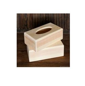 Porte-mouchoirs et porte-serviettes en bois naturel de haute qualité pour la table des restaurants et des hôtels, utilisation sur table, respectueux de l'environnement - Product Image 1