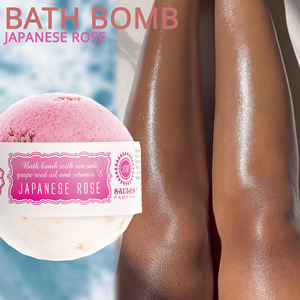 Zen Bloom Bombas de Baño Efervescentes Rosa Japonesa, Ritual Elegante para la Piel, Baño de Tacto Suave, Hecho a Mano en Letonia, Marca Privada, Suministro al por Mayor - Product Image 6