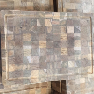 เขียงไม้ไผ่ไม้ไผ่แข็งไม้ปลายไม้สักดีไซน์ใหม่สำหรับตัดขนมปัง - Product Image 1