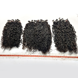 Extension de cheveux humains bruts en vrac de qualité supérieure, cuticules brutes alignées - Product Image 2