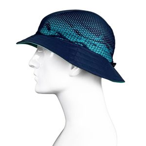 Sombrero de Pescador Azul Marino Dune con Bolsillo para Hielo para Pesca de Verano - Product Image 4
