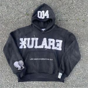 Profesional gran oferta 100% algodón pesado hombres Vintage DTG impresión de gran tamaño lavado ácido personalizado cremallera sudaderas con capucha - Product Image 4