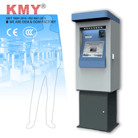 Kiosque de paiement en libre-service pour station de bus, parking extérieur, écran tactile, accepteur de billets, imprimante de billets, OEM ODM SDK, garantie 1 an
