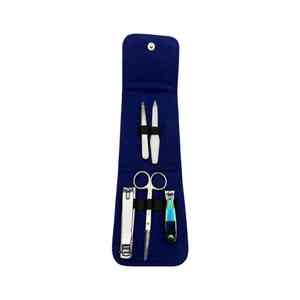 Ensemble de pédicure professionnel Kit de toilettage 5 pièces ensemble de manucure et de pédicure de couleur personnalisée Kit de coupe-ongles de soins personnels, 2 ans de garantie - Product Image 1
