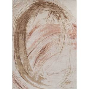 Alfombra Abstracta Anudada a Mano de Lana y Seda de Bambú para Decoración de Sala de Estar - Esk-360 - Product Image 1