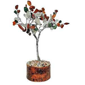 Prix de gros Incroyable 7 Chakra 60 Perles Feng Shui Arbre de Pierres Précieuses pour Figurine Décoration et Guérison Acheter pour l'Inde - Product Image 3