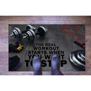 Tapis imprimé au design vibrant : Gym, Sports, Bureau, Cadeau, Tapis doux non tissé - Product Image 2