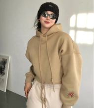 Customized Women's Breathable Knitted Hoodie with Long Line Print OEM Service for Women's Own Logo Design for Winter - Product Image 6