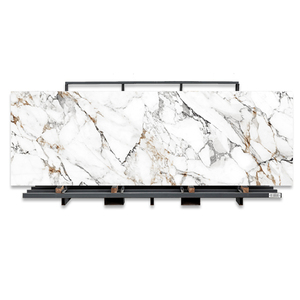 Azulejos de losas de porcelana grandes al mejor precio, losas de aspecto de mármol de piedra sinterizada pulida de 80x240cm, azulejos de losa de porcelana de 800X2400MM - Product Image 6