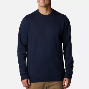 Wholesale 100% Cotton Solid Men's Sweatshirts Custom Printed Logo Crew Neck <b>Thick</b> Winter <b>Fleece</b> Quick Dry Hoodies - Product Image 1