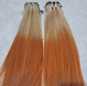 Cabello crudo 9A-10A cutícula alineada cabello virgen teje 100% Remy Raw Mink Vietnam paquetes de cabello humano vendedores con conjunto de cierre - Product Image 6