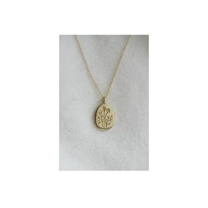 Collier Pendentif en laiton personnalisé de bonne qualité Collier pendentif en laiton naturel de mode féminine dernier produit - Product Image 5