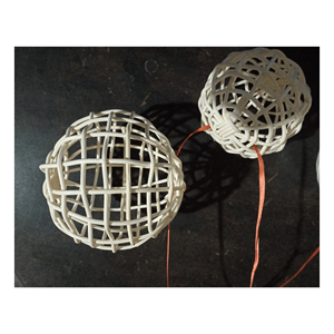 Bola de ratán hecha a mano, artesanía natural, entrega rápida ecológica con alta calidad en Vietnam para decoración navideña - Product Image 4