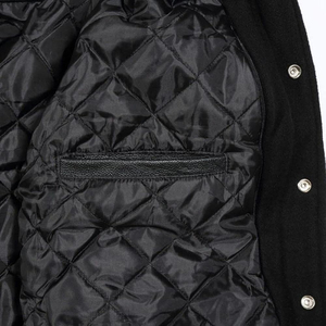Wholesale Varsity <b>Jacket</b> Pain Blank Custom Logo Winter College <b>Jacket</b> Wool Good Quality <b>Men</b> <b>Baseball</b> Varsity <b>Jacket</b> - Product Image 3
