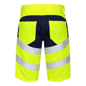 Shorts de travail personnalisés en gros Vêtements de travail de sécurité réfléchissants à haute visibilité Shorts haute visibilité Vêtements de construction à séchage rapide - Product Image 2