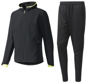 Survêtement personnalisé en velours taille XL de luxe matériau polaire à séchage rapide respirant hiver entraînement logo imprimé grande taille - Product Image 5