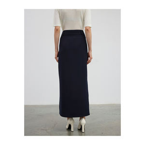 Falda midi para mujer con abertura lateral - Product Image 3