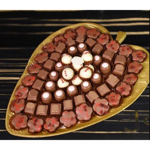 Plato de Postre Mini de Metal Hecho a Mano, Libre de BPA, para Catering, Eventos y Cafeterías, Venta al Por Mayor - Product Image 3
