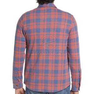 Camisas de Franela con Logotipo Personalizado, Camisa de Franela Hecha a Medida, Camisa de Franela de Talla Personalizada a Precio de Mayoreo - Product Image 3