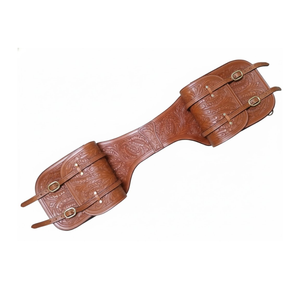 Sacs de selle en cuir personnalisés fabriqués à la main pour l'équitation et les sports occidentaux - Product Image 1