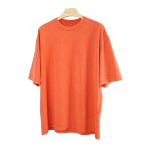 Camiseta Street Vintage Hip Hop Distress, camiseta de algodón con estampado gráfico Dtg, camiseta recortada con dobladillo para hombre - Product Image 1