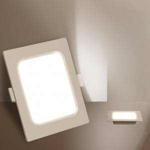 Optonica 18 Wát mini <span class=keywords><strong>LED</strong></span> bảng điều chỉnh đèn siêu mỏng vuông Backlit Trắng recessed Nhiệt độ màu đèn - Product Image 4