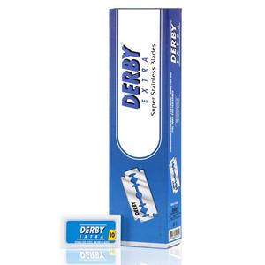 Derby Extra Double Edge Safety <b>Razor</b> <b>Blades</b> 200 Pack Stainless Steel DE Shaving <b>Blade</b> Refills Smooth Precision Shave Wholesale - Product Image 1