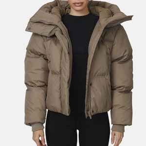 Veste tendance de style streetwear en nylon et polyester de qualité supérieure pour un usage quotidien, prix d'usine, veste matelassée surdimensionnée pour femmes, dernière tendance 2026 - Product Image 3