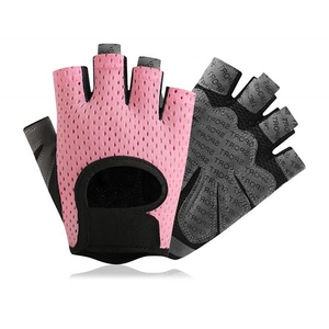 Customization High Quality Unisex <b>Weight</b> Lifting <b>Gloves</b> Heavy Duty Work Mesh Fabric Lightweight Fitness Pull Closure Silk Screen - Product Image 2