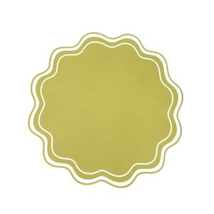 Manteles Individuales Clásicos de Lino Natural con Bordado Tradicional, Duraderos, Empaquetados en Cartón, Personalizables - Product Image 2