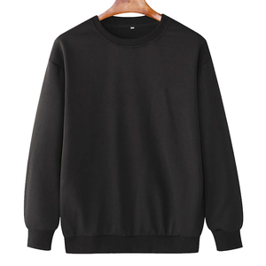 Suéter de algodón transpirable con contraste de Color de talla grande para hombre, ropa de calle, sudaderas para hombre, suéteres de moda para hombre - Product Image 1
