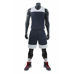 Maillots de basket-ball personnalisés athlétiques blancs réversibles en maille pour hommes uniformes d'équipe en vrac grande taille imprimés Technics ensembles pour hommes - Product Image 3