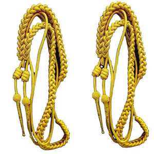 Agujetas Doradas Tejidas en Fábrica, Suministros de Cordón para Ceremonias y Uniformes de Ceremonia - Product Image 2