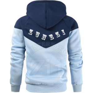 เสื้อสเวตเตอร์มีฮู้ดของผู้ชายและผู้หญิงเปิดไหล่ตกโลโก้ผ้าฟลีซแห้งเร็วปรับแต่งได้ผ้าฝ้าย100% - Product Image 2
