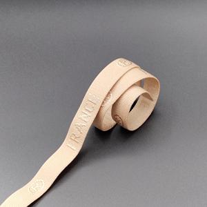 Polyester recyclé personnalisé 11mm ruban en nylon antidérapant sangle de ceinture plate pour ruban textile avec logo imprimé - Product Image 1