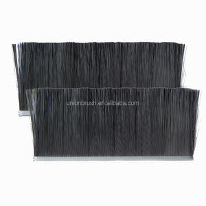 Brosse à bande flexible en nylon à poils métalliques, bande de scellement industrielle, brosses à bande droite en acier - Product Image 3