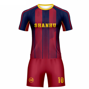 Uniforme de fútbol personalizado para adultos, poliéster de secado rápido, Club de diseño OEM, nuevo diseño, uniforme de fútbol personalizado para hombres, hecho en Pakistán - Product Image 2